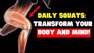 The Powerful Benefits of Daily Squats for the Whole Body [upl. by Udela]