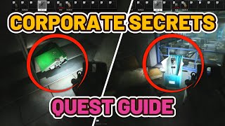 Corporate Secrets Quest Guide  Escape from Tarkov  Lighthouse escapefromtarkov tarkov [upl. by Suoirtemed]