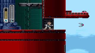 Mega Man X Legacy Collection Heart Tank Fase Tower Stage [upl. by Perkin597]