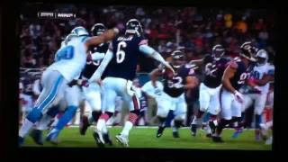 Ndamukong Suh hit on Jay Cutler [upl. by Firman]