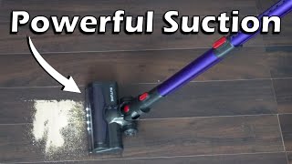 Cordless Vacuum Cleaner 450W 38KPA full review [upl. by Yztim]