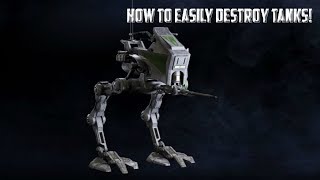 Star Wars Battlefront 2  How to Easily Destroy Tanks [upl. by Ajup]