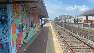 NJ Transit North Jersey Coast Line Shark River Bridge Lowering Timelapse [upl. by Perot192]