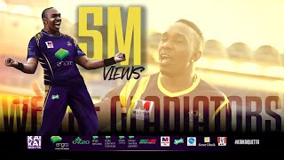 Quetta Gladiators Official Song ‘We The Gladiators’  feat DJ Bravo and Team Gladiators [upl. by Ardnasil]