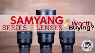 Samyang Series II 35mm 50mm 85mm 135mm Lens Buying Guide  Worth Buying [upl. by Waneta950]