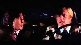 Woodward and Bernstein car scene All the Presidents Men  film [upl. by Acceber]