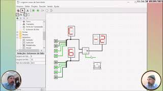 Logisim 271  Tutorial  Parte 4  Circuitos aritméticos [upl. by Nimra]