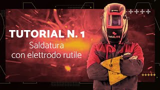 Tutorial di saldatura con elettrodo rutile  helviLITE [upl. by Berthold]