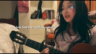 Hanni Pham  Night Changes Cover Lyrics [upl. by Ahsien893]