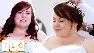 Bride Changes Her Mind On Dress Still MidAppointment  Curvy Brides Boutique [upl. by Yelak905]