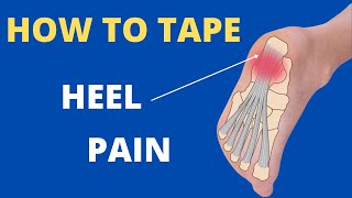 KT Tape  Kinesiology Taping Instructions for Plantar Fasciitis [upl. by Niran]