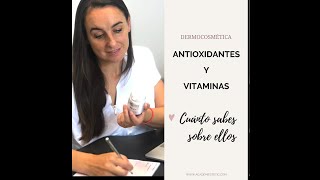 ANTIOXIDANTES Y VITAMINAS EN ESTÉTICA [upl. by Stargell891]