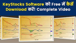 How To Install KeyStocks Lite Free Software  KetStocks में 44 Moving Average को कैसें Add करें [upl. by Toille71]