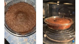 Chocolate Eggless cakeEasy Microwave Cake Recipe [upl. by Camey85]