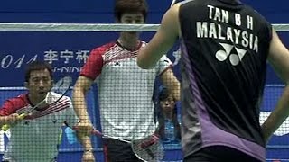 Koo KKTan BH v Jung JSLee YDMDQF Li Ning China Masters 2011 [upl. by Faxun687]