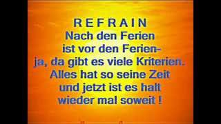 quotNach den OSTERFERIENHessenquot usw2019  quotTrostquotKaraokeSong [upl. by Essirahc]