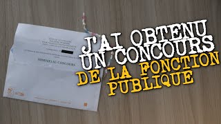 Jai obtenu un Concours de la Fonction Publique  JUIN 2024 [upl. by Oswin964]