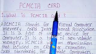 pcmcia card kya haiwhat is pcmcia cardwhat is PC carddefinition of pcmcia card in hindi [upl. by Alexandra]