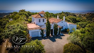 SOLD Traditional Cortijo style Villa Casares Malaga Andalusia [upl. by Krum]