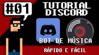 Tutorial Discord 1  Rythm BOT  Música no Discord rápido e fácil [upl. by Just]