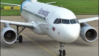 20 Minutes of Plane Spotting at Friedrichshafen Airport HD [upl. by Knut]