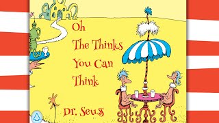 Oh the Thinks you can Think Audiobook Read Aloud by Dr Seuss Book in Bed [upl. by Aticilef]