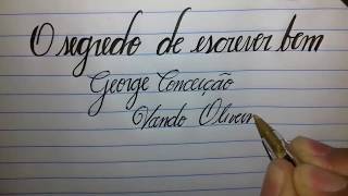 O SEGREDO DE TER A LETRA BONITA FOI REVELADO [upl. by Celestine901]