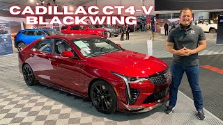 Is the NEW 2022 Cadillac CT4V Blackwing worth the price [upl. by Mundford]