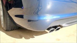 2004 BMW 325Ci  Resonator Delete [upl. by Aynuat]