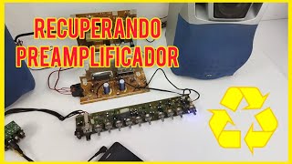 Recuperando preamplificador para uso con amplificador de minicomponente [upl. by Mccullough738]