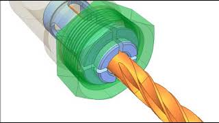 Screw collet clamping 2 [upl. by Rajewski]