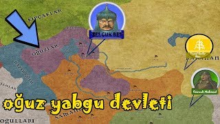 Oğuz Yabgu Devleti  Oğuzlar  Selçuklunun DoğuşuHaritada Anlatım [upl. by Tfat204]