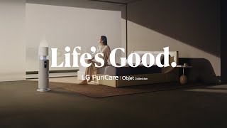 기술이 쌓아 올린 프리미엄 가습타워  Lifes Good  LG 퓨리케어 오브제컬렉션 하이드로타워 [upl. by Carrew]