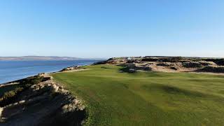 Castle Stuart Golf Links Course Flyover  Holes 7 8 and 9 [upl. by Assirroc]