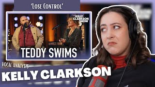 KELLY CLARKSON amp TEDDY SWIMS Lose Control  Vocal Coach Reaction amp Analysis Jennifer Glatzhofer [upl. by Quickel]