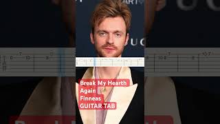 FINNEAS  Break My Heart Again I Easy Guitar TABTutorial shorts viral finneas guitartabs [upl. by Almeria973]