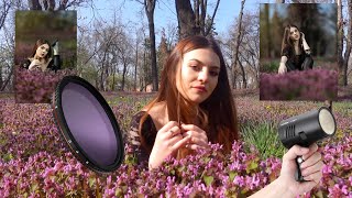 Flowery field BTS Light setup on a BUDGET Anyone can do this Godox AD100PRO FREEWELL MIST VND [upl. by Anelliw236]