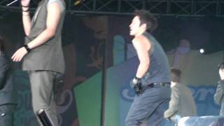 【Donghae Fancam】20100911 SM TOWN super junior ～BONAMANA～ [upl. by Aiva]