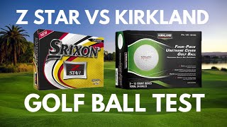 Is The Kirkland Signature Golf Ball Any Good Kirkland Signature Tour Performance vs Srixon Z Star [upl. by Letnohs]