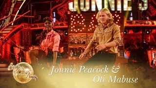 Jonnie Peacock and Oti Mabuse Jive to ‘Johnny B Goode  Strictly Come Dancing 2017 [upl. by Dadirac]