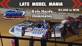 Beckley Motor Speedway  Late Model Mania  Super Late Model Feature 42024 [upl. by Akemrej]