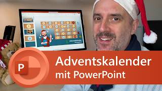 Digitaler Adventskalender  selber machen mit PowerPoint Anleitung [upl. by Flosi]