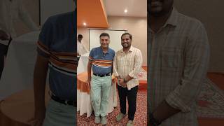 Met Mr Harish Bali from visa2explore today in Bengaluru visa2explore travelindia vlog [upl. by Amhser]