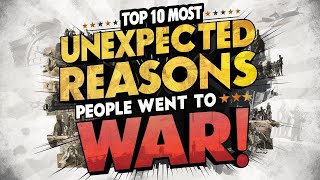 Top 10 Most Unexpected Reasons People Went to War [upl. by Prussian461]