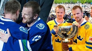 Best Of The Sedin Twins  Henrik And Daniel Highlights in The NHL [upl. by Shulock815]