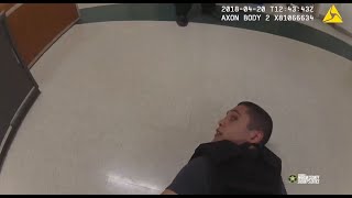 Surveillance body camera footage from Ocala school shooting [upl. by Leiva]