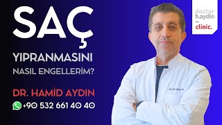 Saç Yıpranmasını Nasıl Engellerim  Dr Hamid AYDIN [upl. by Oirromed]