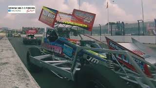 Stockcar F1 high speed Racing Action close to the wall 205 2024 Raceway Venray [upl. by Atnohs]