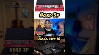 KORG MPS10 e CLAVIA NORD 3P Pads para Poucos [upl. by Bast]