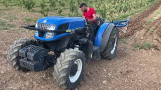 otomatik çift çeker denemesi new holland t4040f [upl. by Caughey]